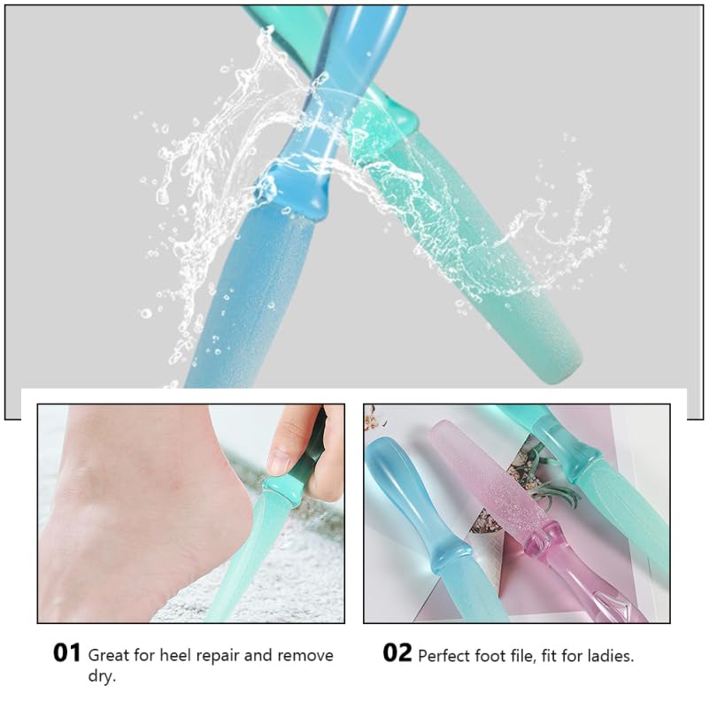 FRCOLOR Foot File Callus Remover – Washable Pedicure Rasp for Smooth Feet at Home (5.7-Inch)