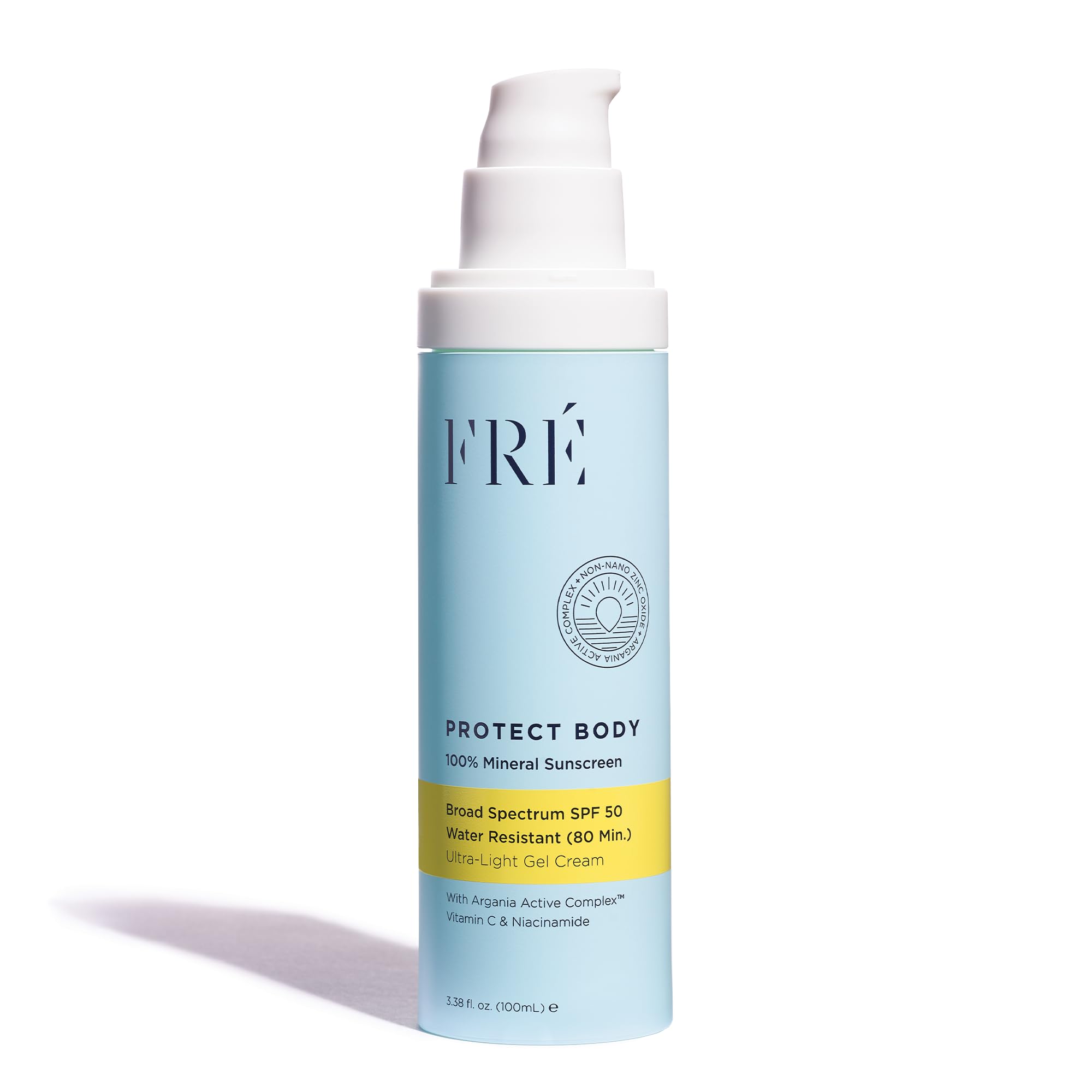 FRÉ Protect Body SPF 50 – Ultra-Sheer Mineral Sunscreen Gel-Cream