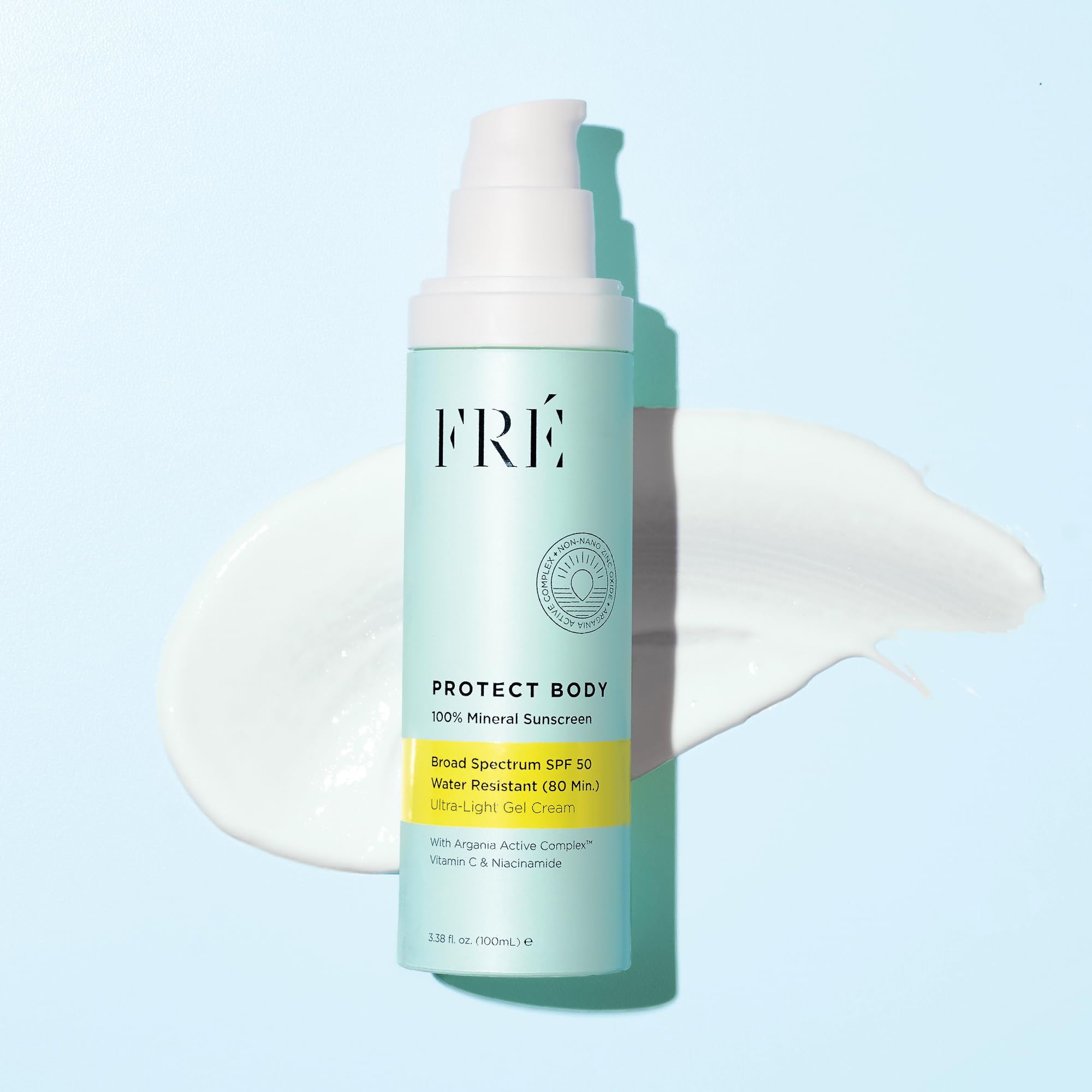 FRÉ Protect Body SPF 50 – Ultra-Sheer Mineral Sunscreen Gel-Cream