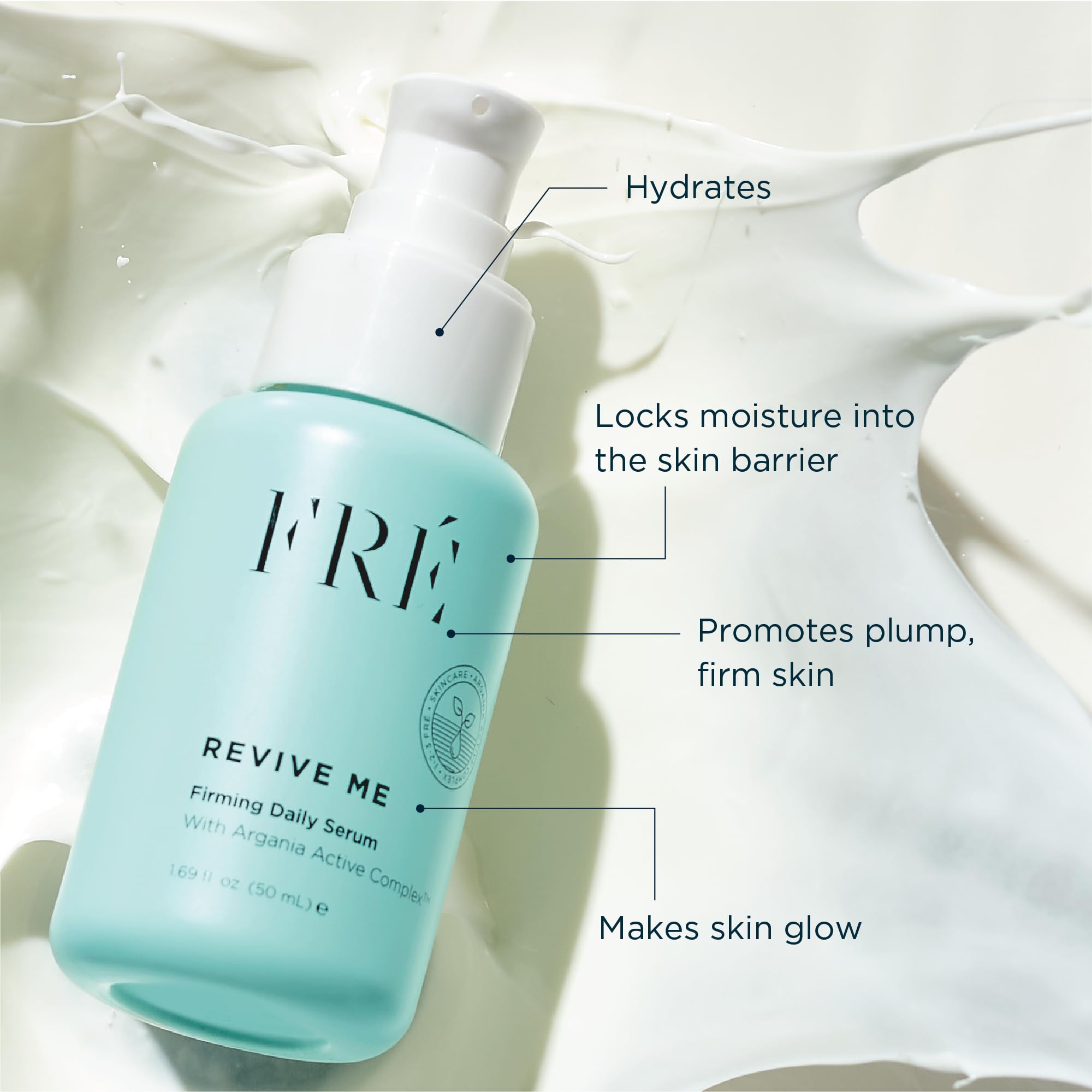 FRÉ Niacinamide Face Serum – Daily Firming & Plumping with Niacinamide, Hyaluronic Acid & Argania Active Complex™