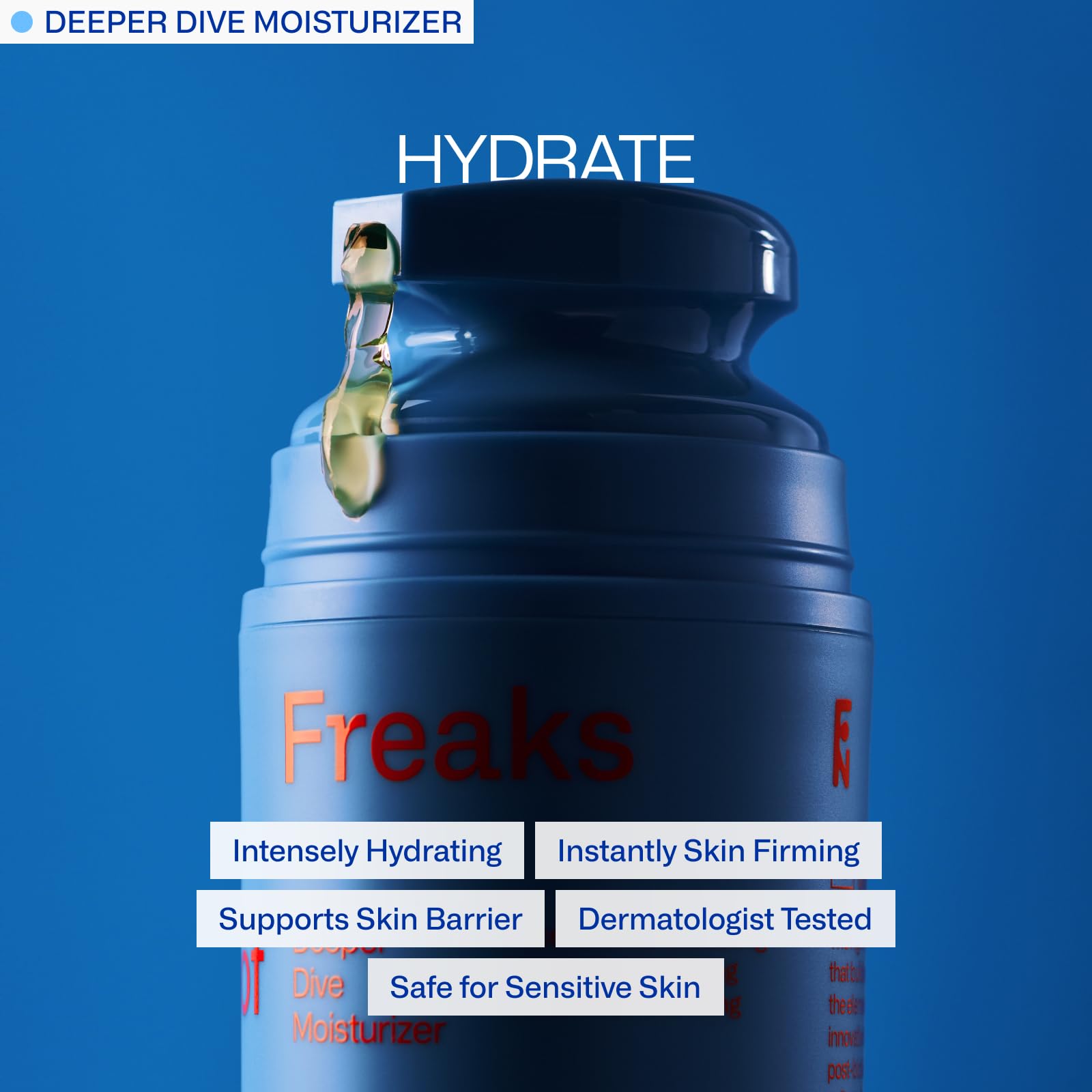 Freak Trio Bundle by Freaks of Nature – Deeper Dive Moisturizer Serum, Peak Performance SPF 50 & Daily Defender SPF 30