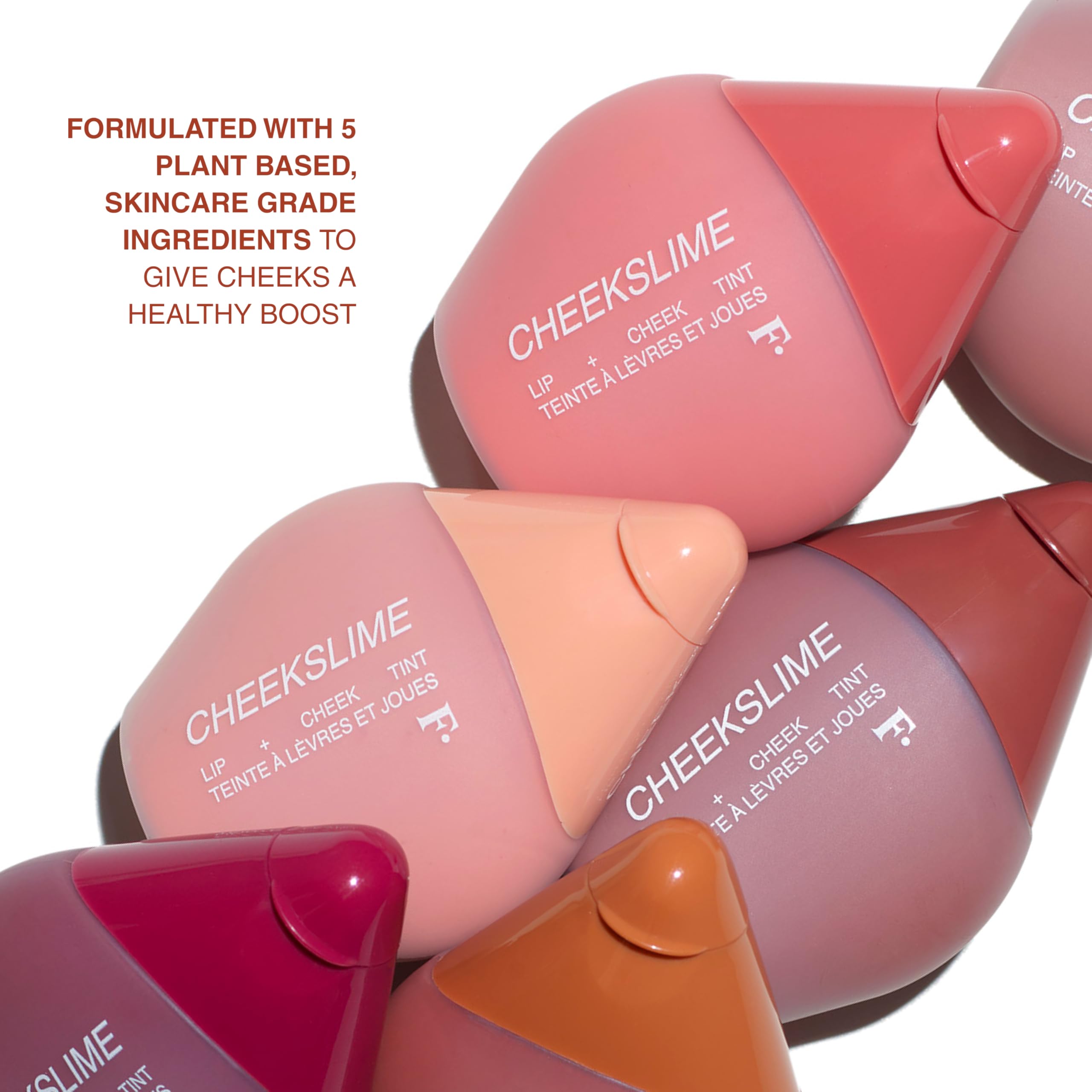 Freck Beauty CHEEKSLIME Lip & Cheek Tint — Soft Pink, Buildable Pigment for All Skin Tones