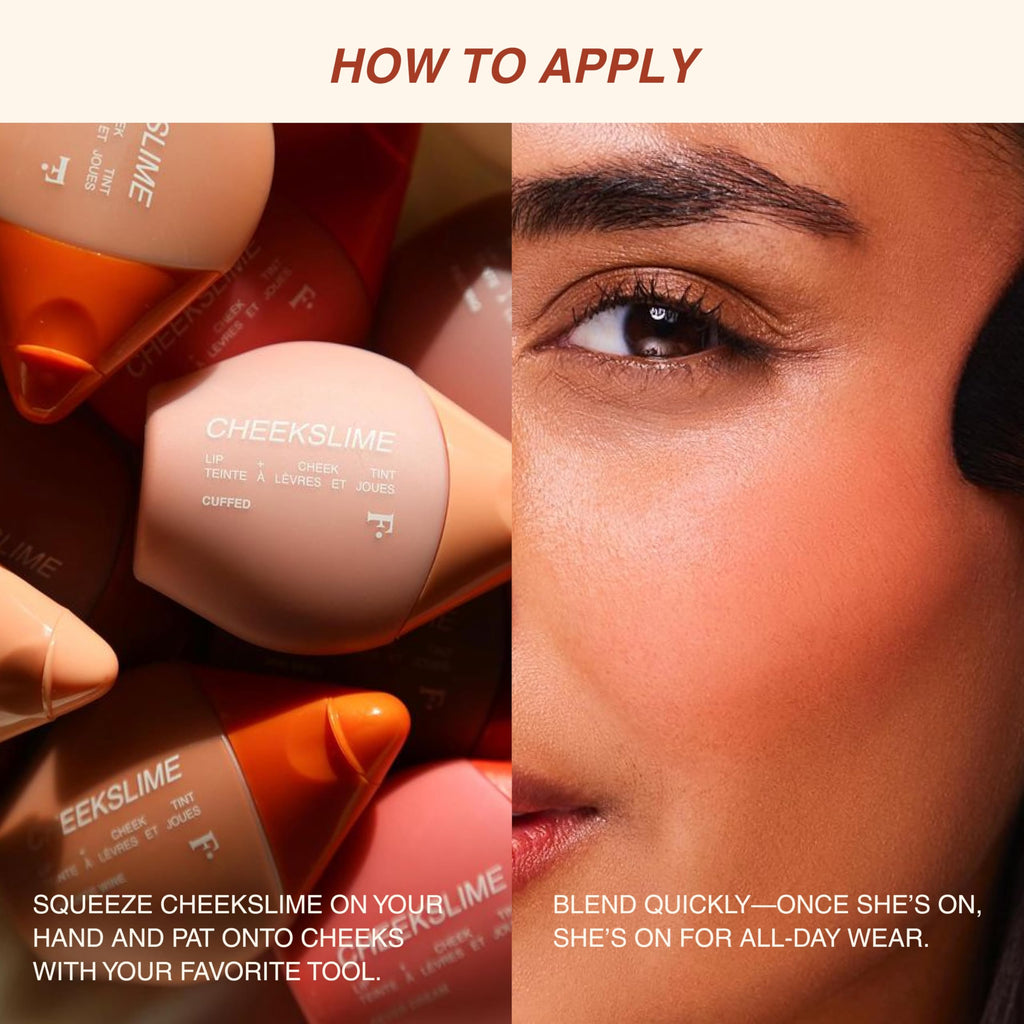 Freck Beauty CHEEKSLIME Lip & Cheek Tint — Soft Pink, Buildable Pigment for All Skin Tones