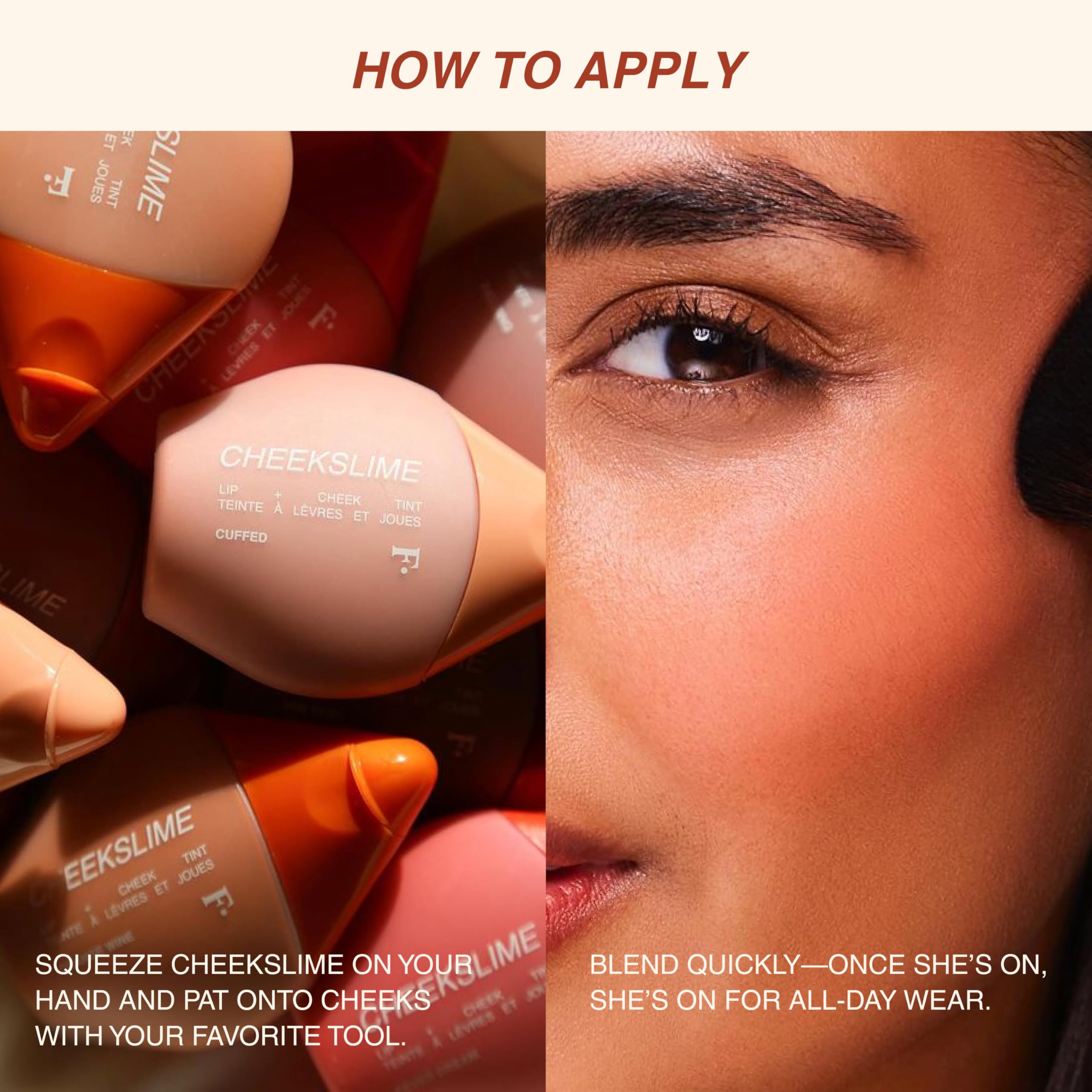 Freck Beauty CHEEKSLIME Lip & Cheek Tint — Soft Pink, Buildable Pigment for All Skin Tones