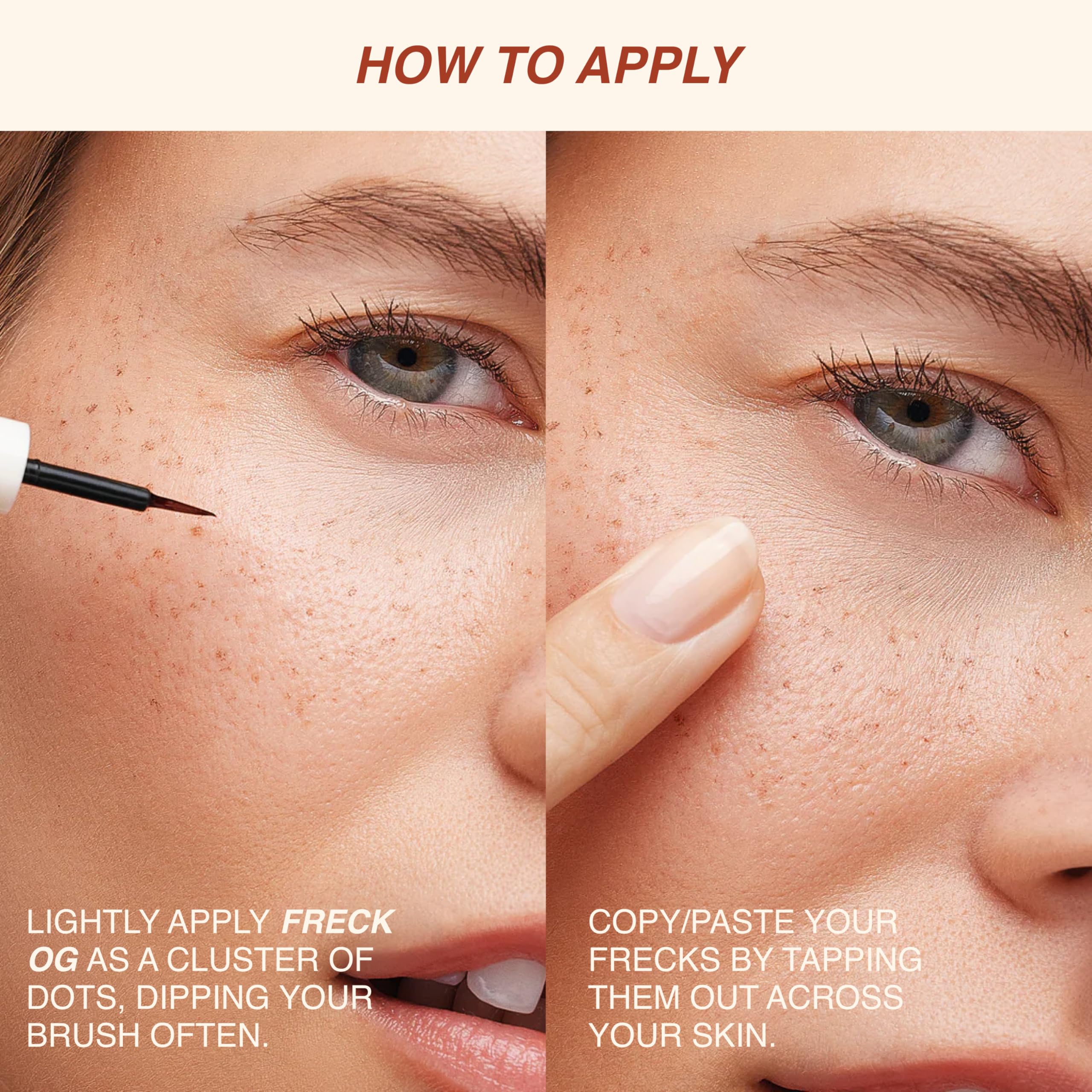 Freck Beauty Freckle Pen XL – Natural-Looking, Buildable Freckles (Light/Medium) | Vegan Formula