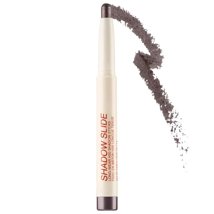 Freck Beauty SHADOW SLIDE Long Wear H2O Shadow Stick – Deep Gunmetal, Waterproof, High-Pigment Eyeshadow Crayon