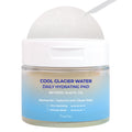 FreeGo Cool Glacier Water Daily Hydrating Pad (100 Pads) | Instant Cooling K-Beauty Toner Pads for Puffy Skin