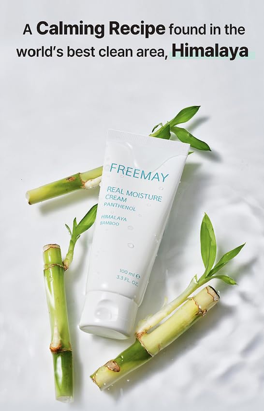 freemay Real Moisture Cream Set (100ml + 30ml) – Lightweight Vegan Hydration for Sensitive Skin