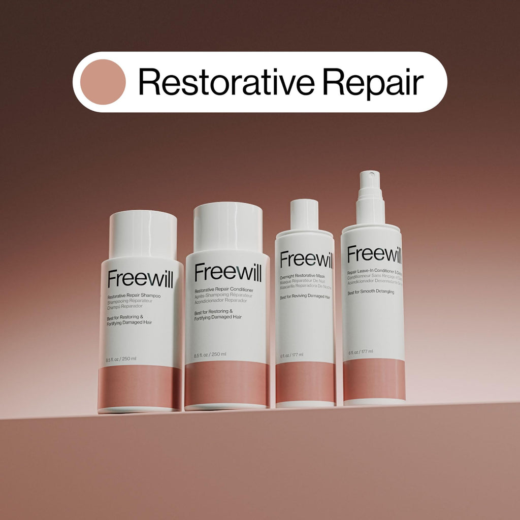 Freewill Restorative Repair Conditioner – Hydrating Repair for Dry, Damaged Hair | 8.5 oz