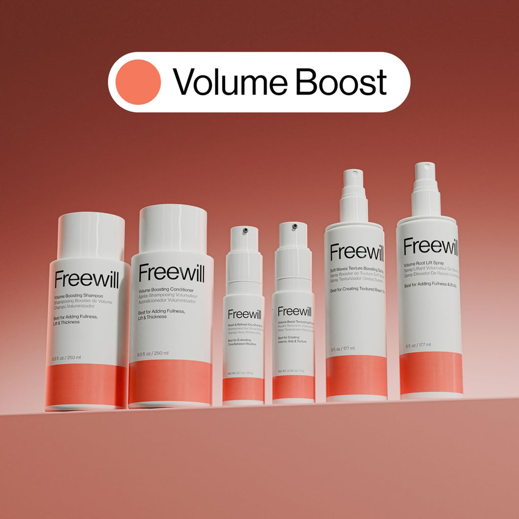 Freewill Volume Boosting Conditioner, 8.5 oz – Fuller, Thicker-Looking Hair
