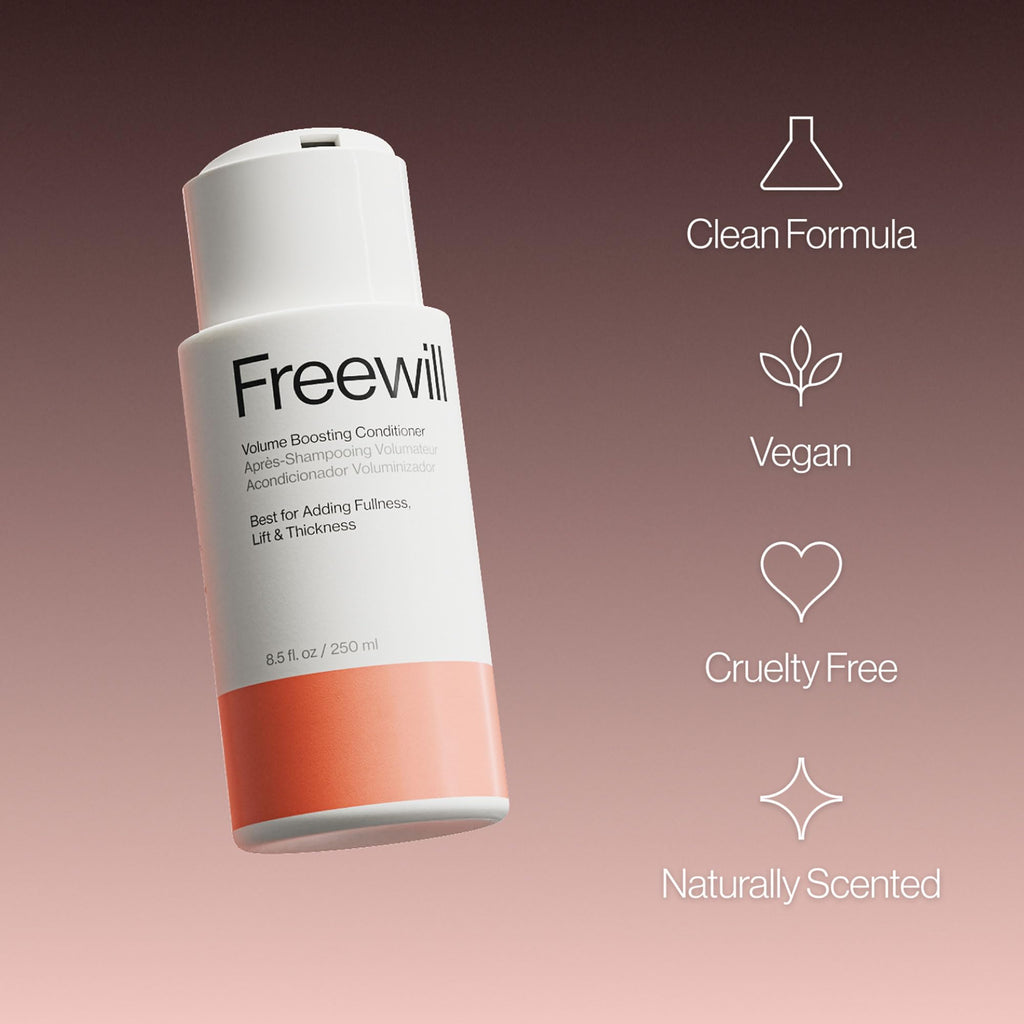 Freewill Volume Boosting Conditioner, 8.5 oz – Fuller, Thicker-Looking Hair