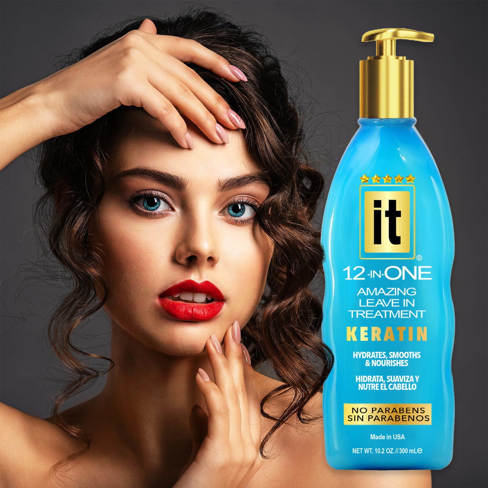 Freeze It IT 12-in-One Leave-in Treatment – Keratin Enriched for Smooth Hair