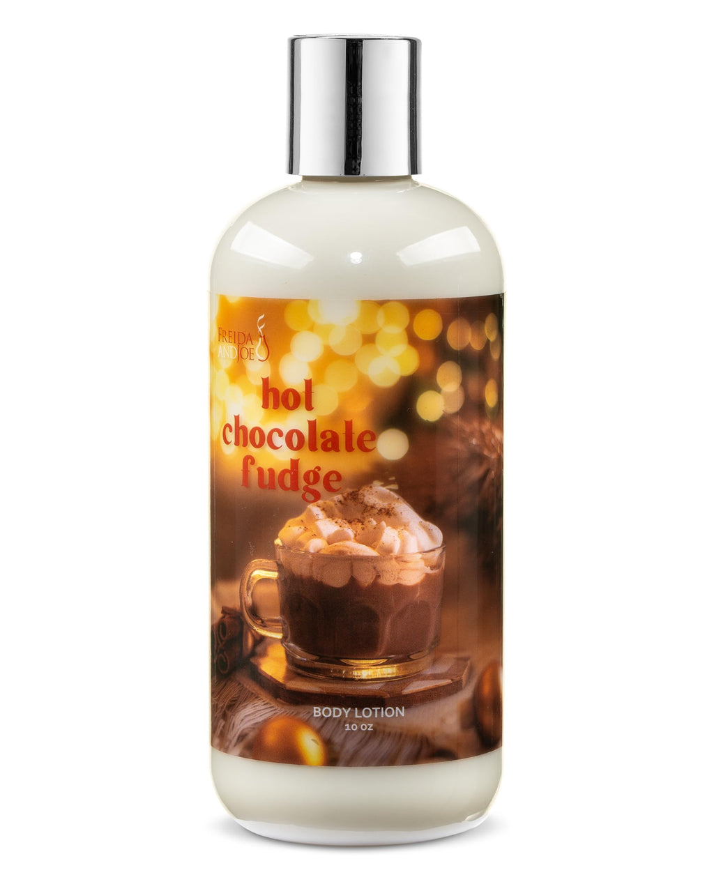 Freida & Joe Hot Chocolate Fudge Body Lotion & Mist Bundle – 10oz + 8oz | Cozy Cocoa Scented Bath & Body Gift