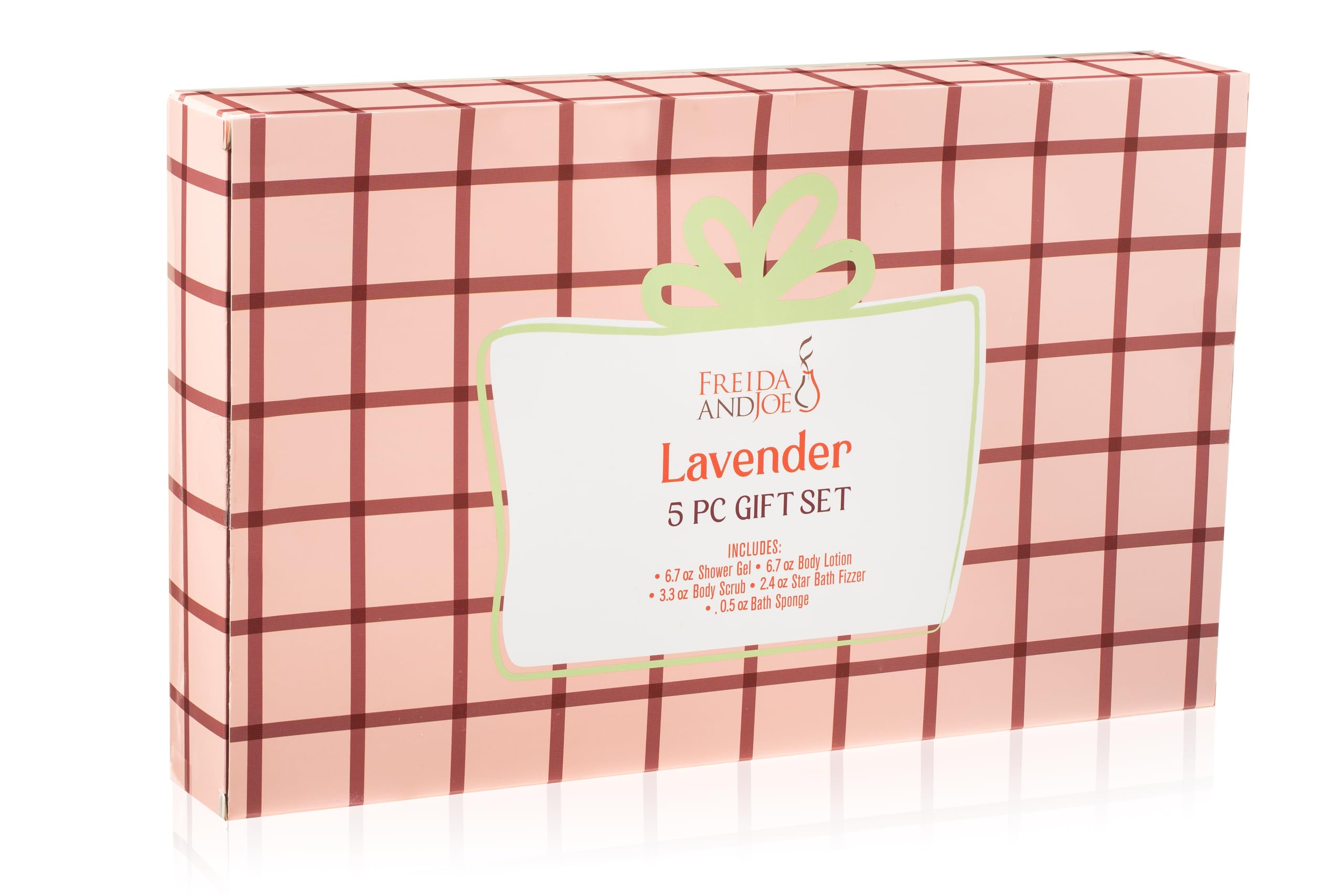 Freida & Joe Fragrance Bath & Body Collection Valentines Gift Box – Lavender 2.0