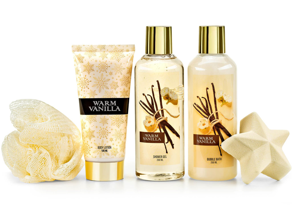 Freida & Joe Warm Vanilla Bath & Body Gift Box – Valentines Collection 2.0