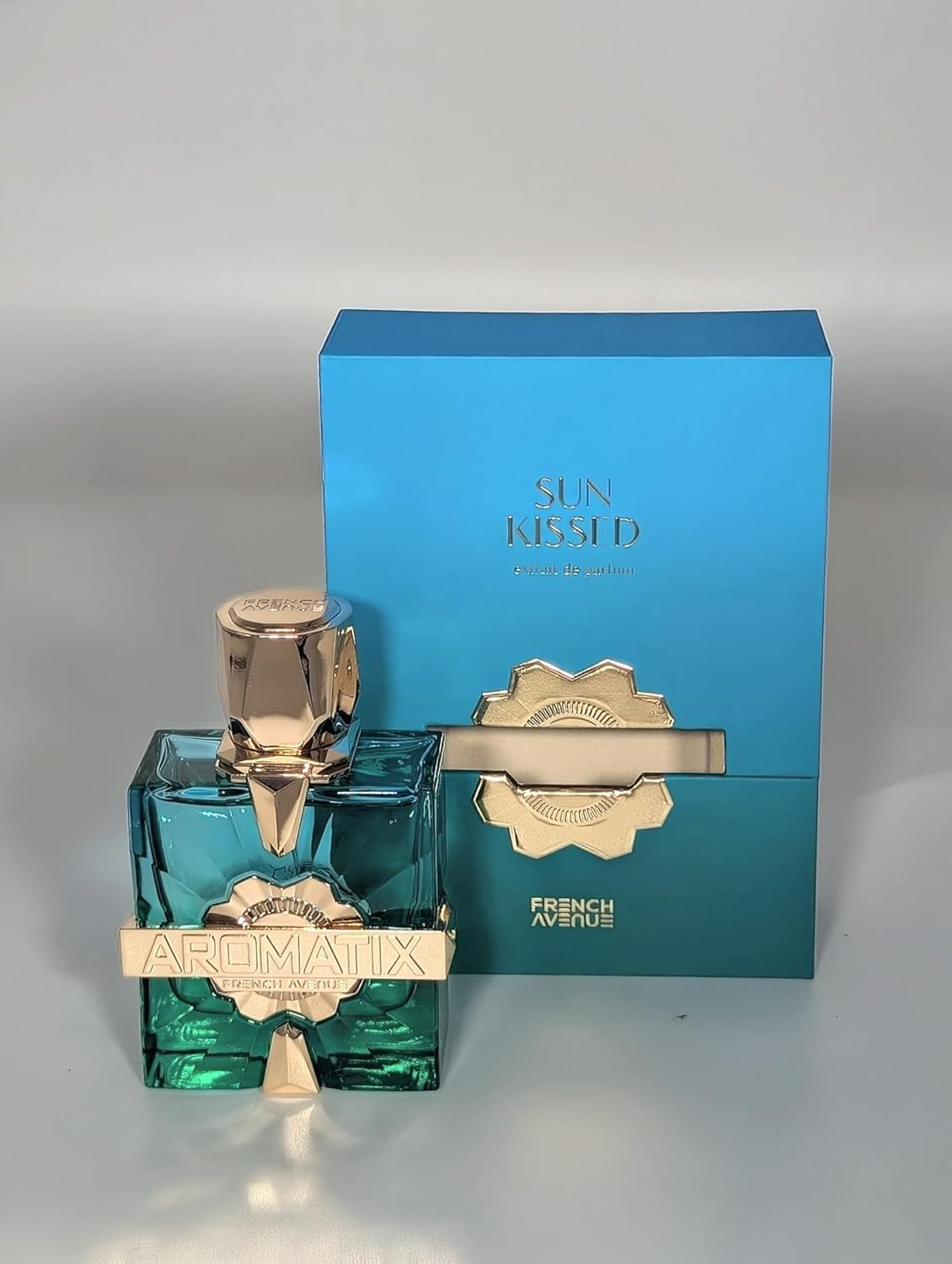 French Avenue Aromatix Sun Kissed Eau de Parfum – Unisex Woody Aromatic, 3.4 oz / 100 ml