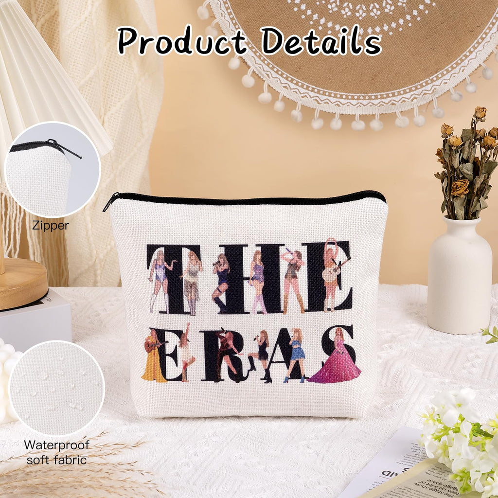 Frerdui Singers Merch Makeup Bag – Waterproof Travel Organizer
