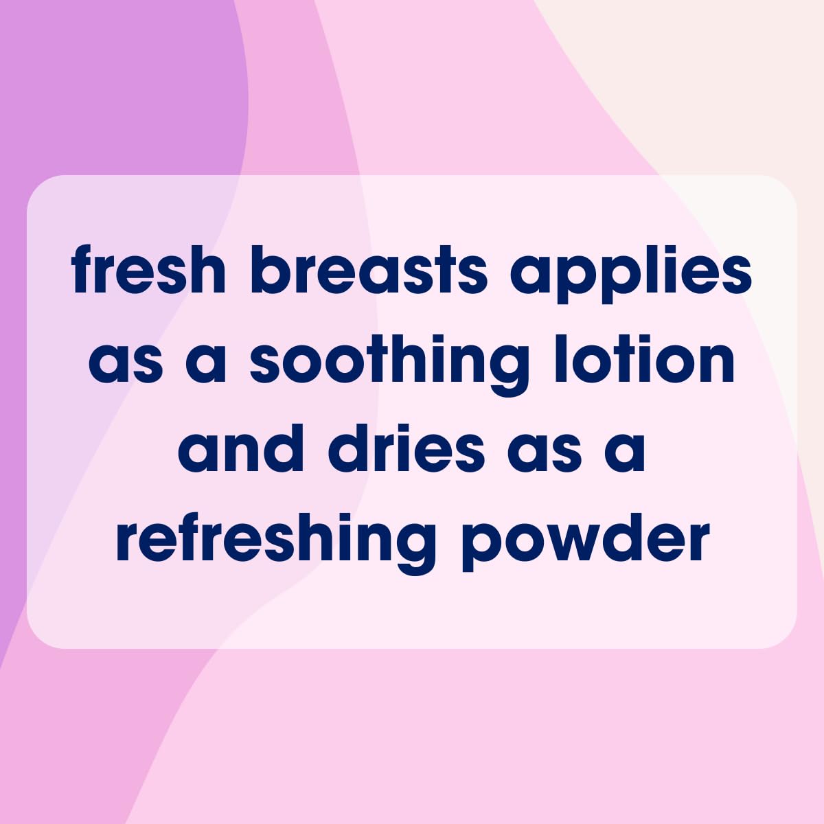 Fresh Body FB Breasts On-The-Go Anti-Chafing Lotion to Powder – Unscented 60-Pack Travel Size