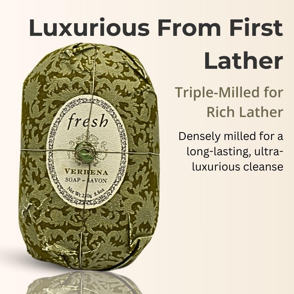 Fresh Original Soap - Verbena | Triple-Milled Verbena Soap by Fresh