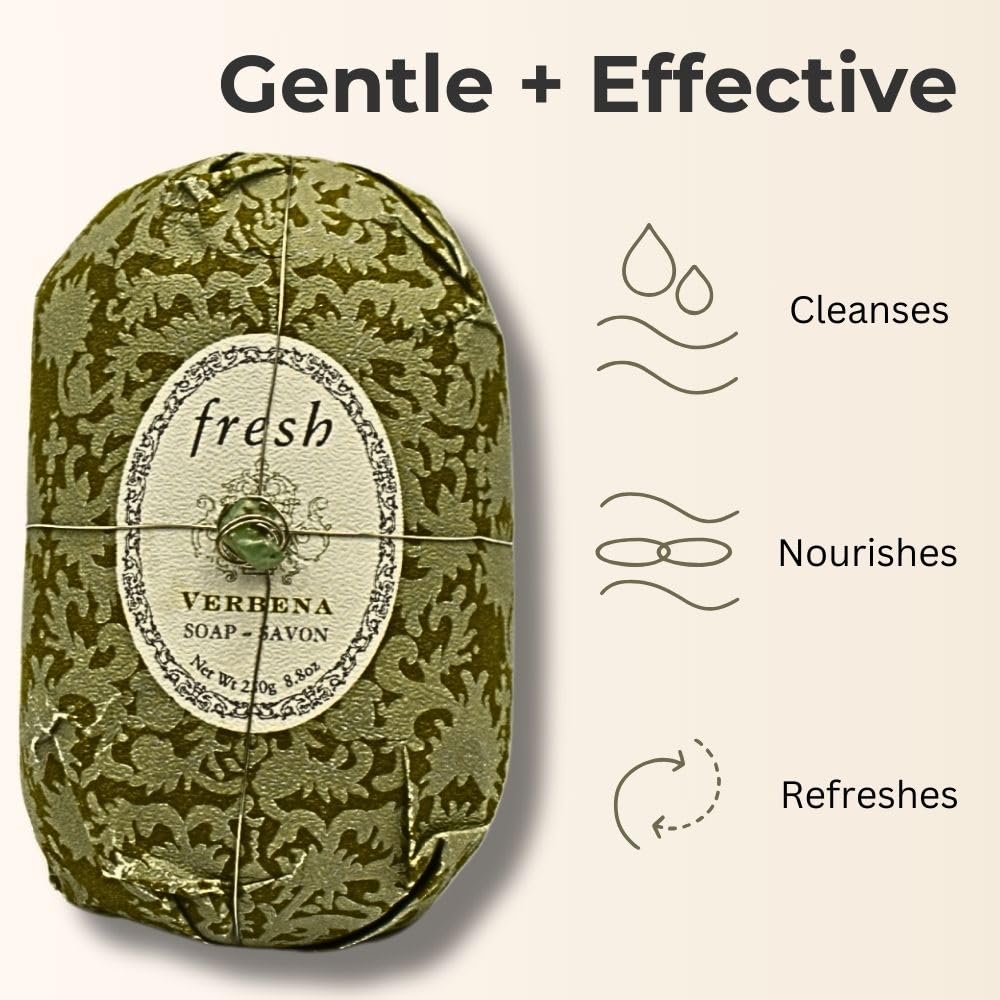 Fresh Original Soap - Verbena | Triple-Milled Verbena Soap by Fresh