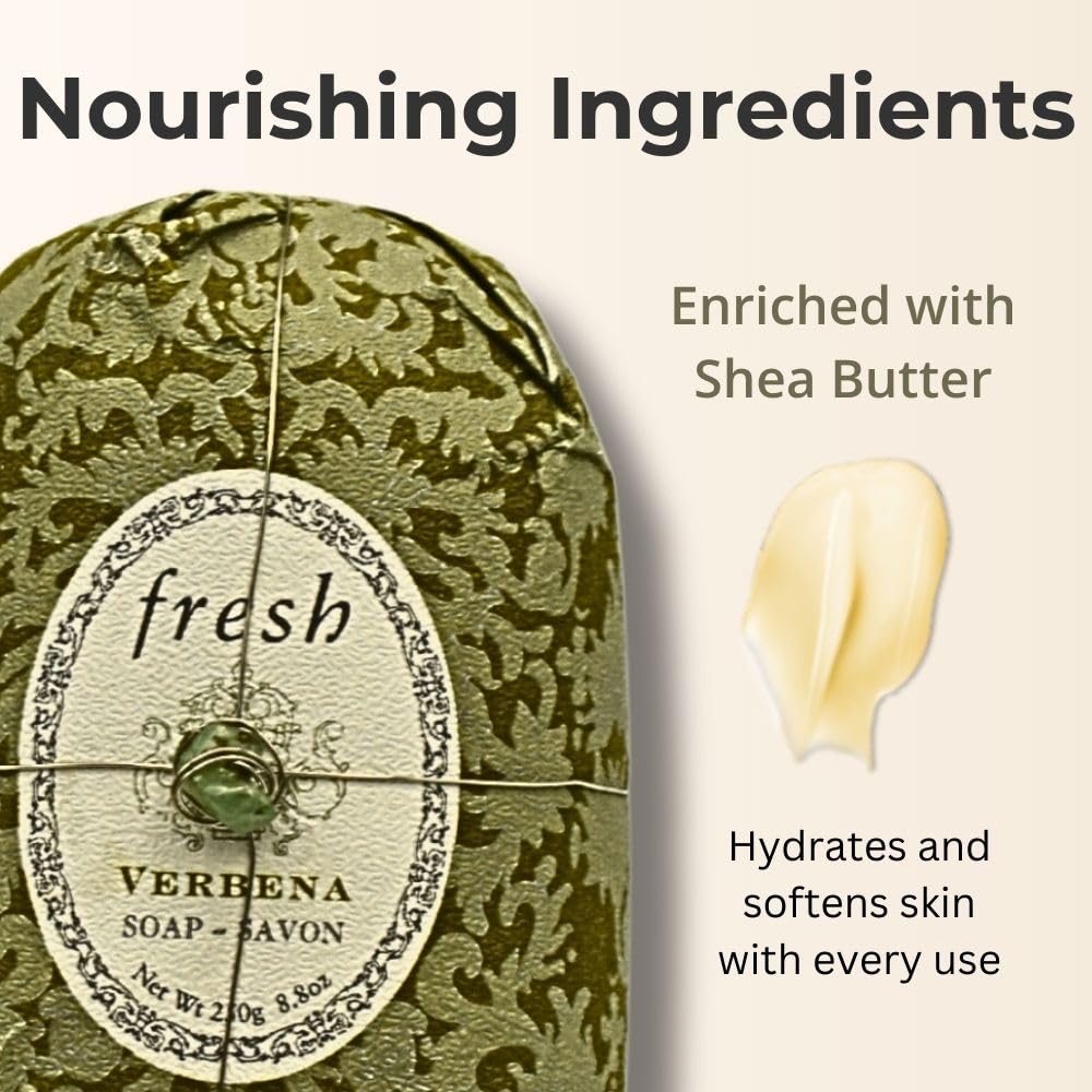 Fresh Original Soap - Verbena | Triple-Milled Verbena Soap by Fresh
