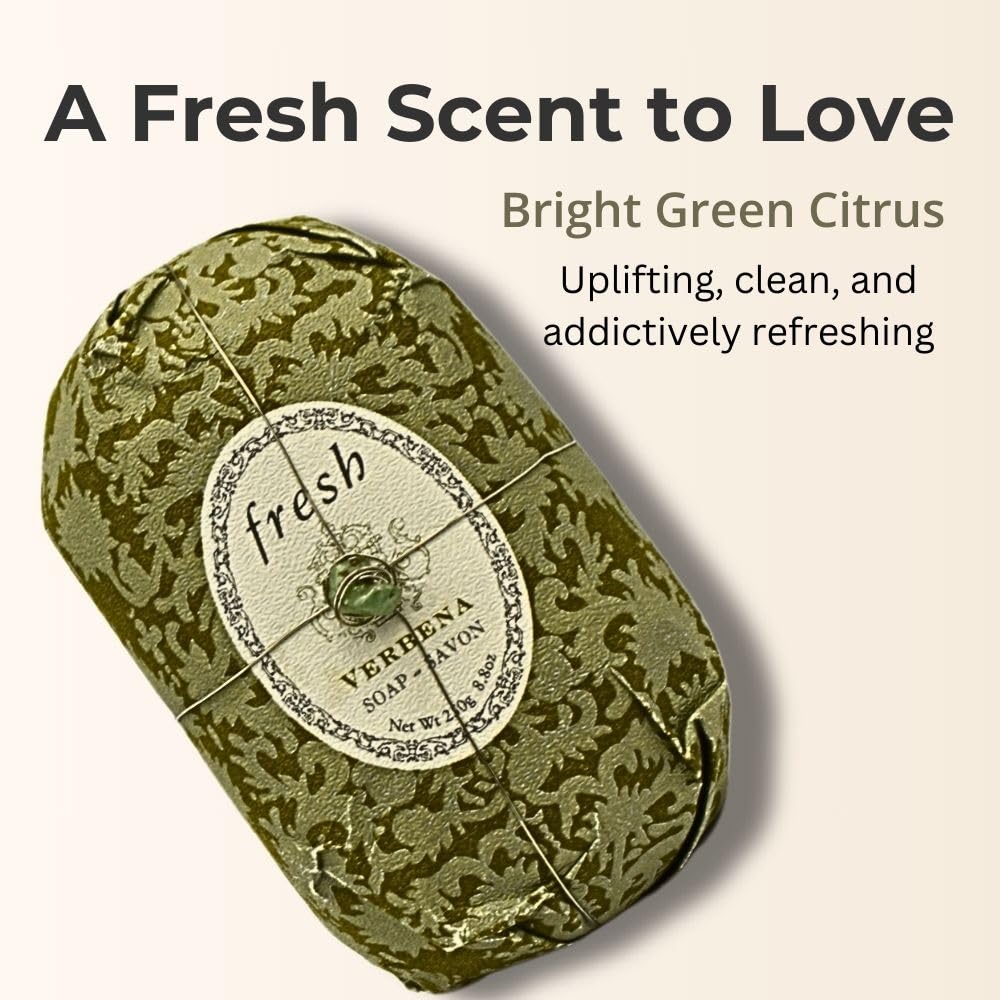 Fresh Original Soap - Verbena | Triple-Milled Verbena Soap by Fresh