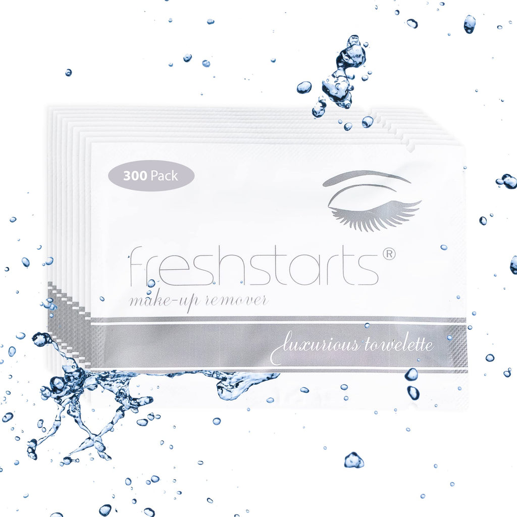Freshends 300 Bulk Pack Luxurious Makeup Remover Wipes – Gray, Travel-Size, Disposable