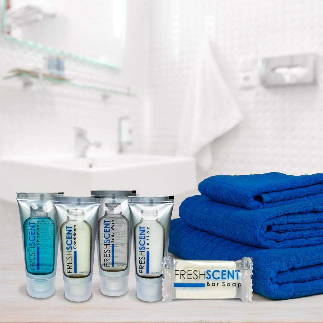 Freshscent Body Wash 1oz (100 Pack) Hotel Travel Size Bulk Amenities