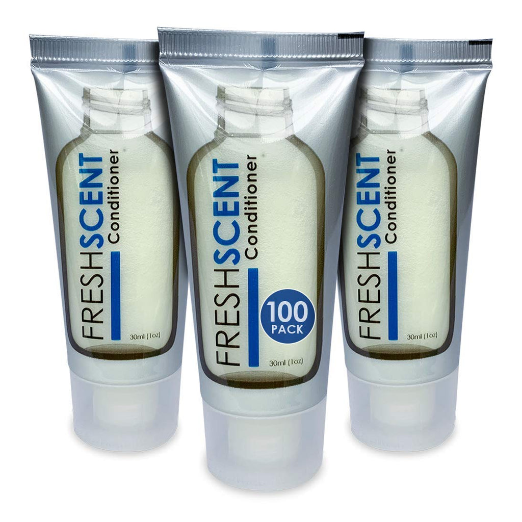 Freshscent Conditioner 1oz — 100 Pack Hotel Travel Size Bulk Amenities