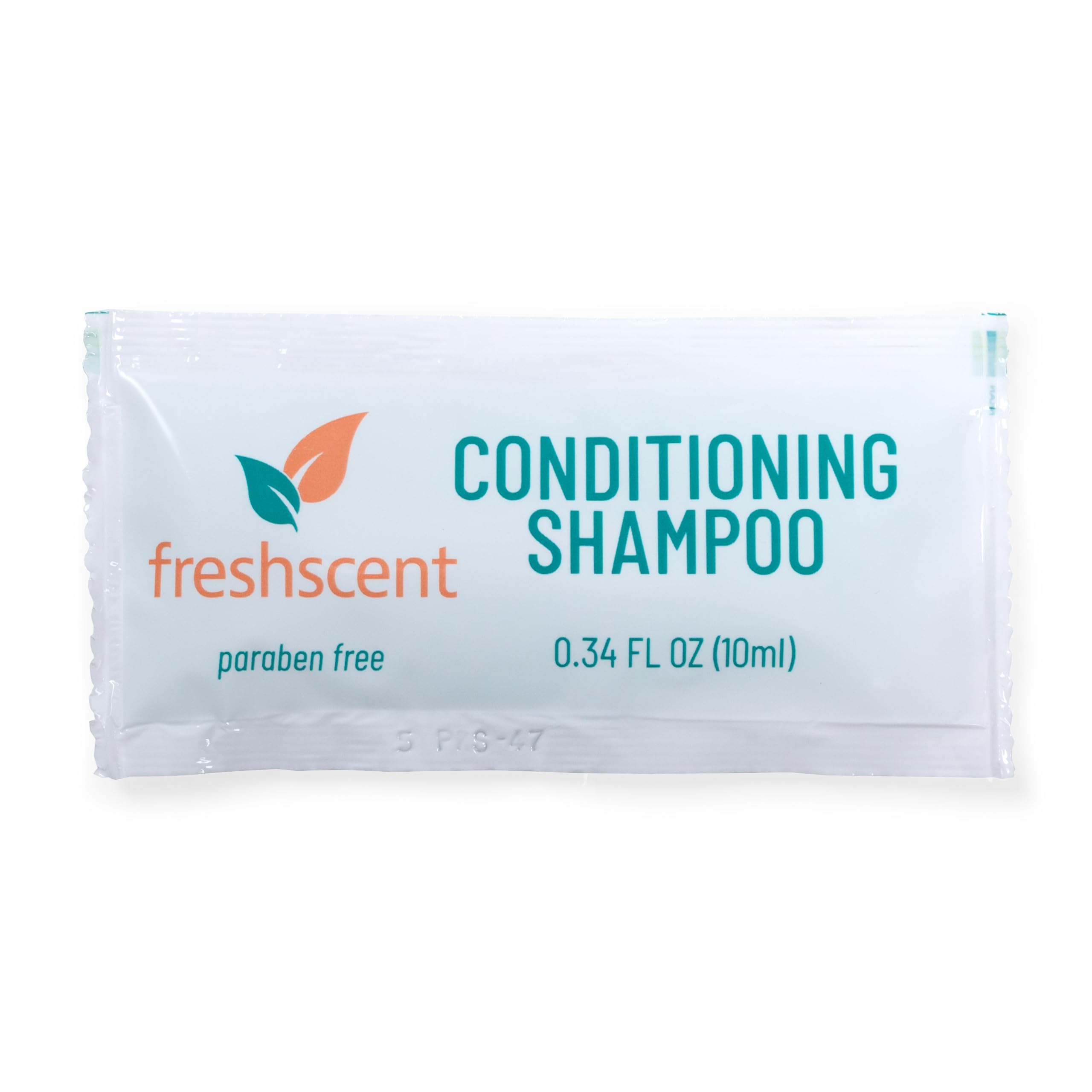 Freshscent Conditioning Shampoo – 100 Count Single-Use Packets, Paraben-Free Travel Size