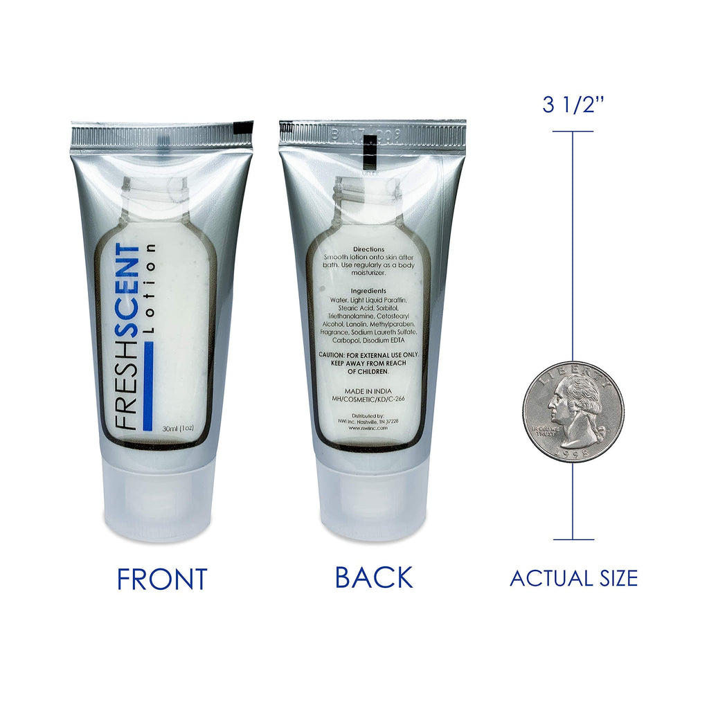 Freshscent Hotel Collection 250-Piece Bulk Toiletries Kit — 1oz Tubes & Soap Bars