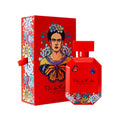 Frida Kahlo Red Deluxe Edition Eau de Toilette for Women – Floral Woody Scent, 3.4 oz
