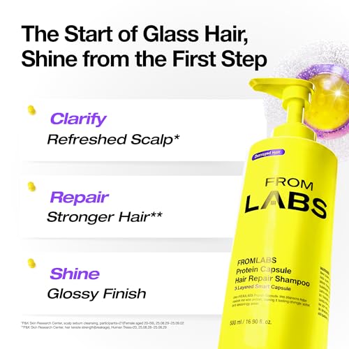 FROMLABS Protein Capsule Hair Shampoo – Hydrating, Sulfate-Free, Color-Safe