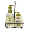 Fruits & Passion Cucina Sea Salt and Amalfi Lemon Hand Care Duo Set – Hand Soap & Hand Cream