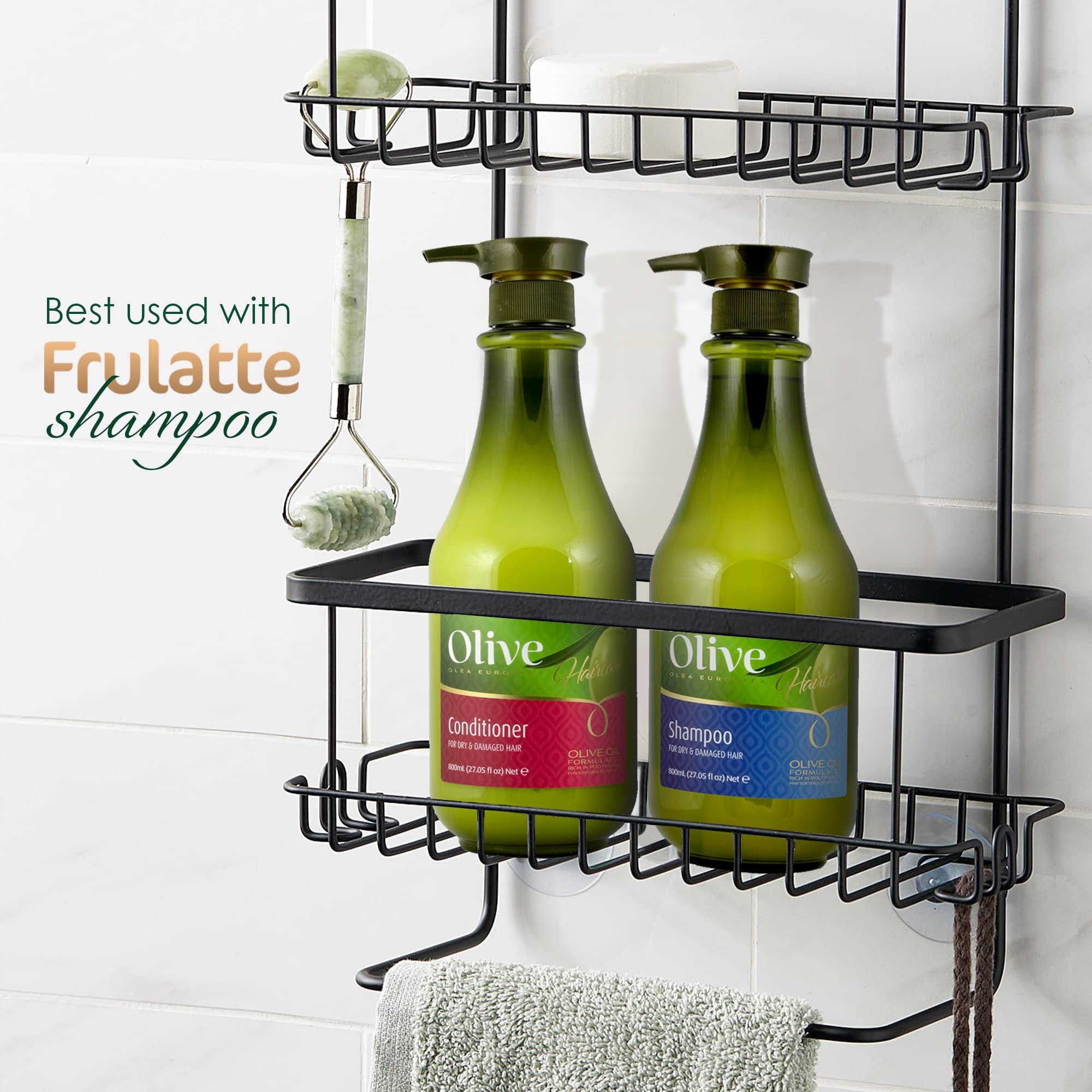 Frulatte Olive Oil Moisturizing Hair Conditioner — Vitamin E, Shea Butter & Oils