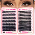 FTBZCF Lash Clusters Kit – 448pcs DIY 100D/120D Natural D-Curl, 10–18mm