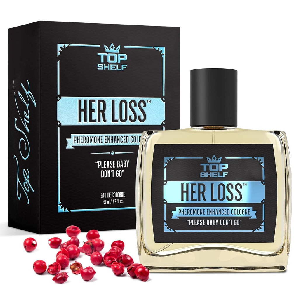 Fugit Her Loss Cologne for Men – Pheromone-Infused, 1.7 oz Travel Set | Modern Men’s Fragrance
