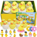 FUNCREVITY Kids Bath Bombs (8-Pack) with Surprise Inside Toys – Natural Bubble Bath