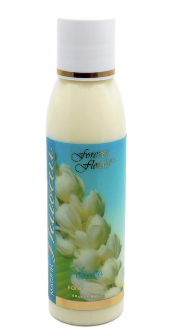 Fungoto Hawaiian Forever Florals Pikake Body Lotion – 4 oz | Made in Hawaii