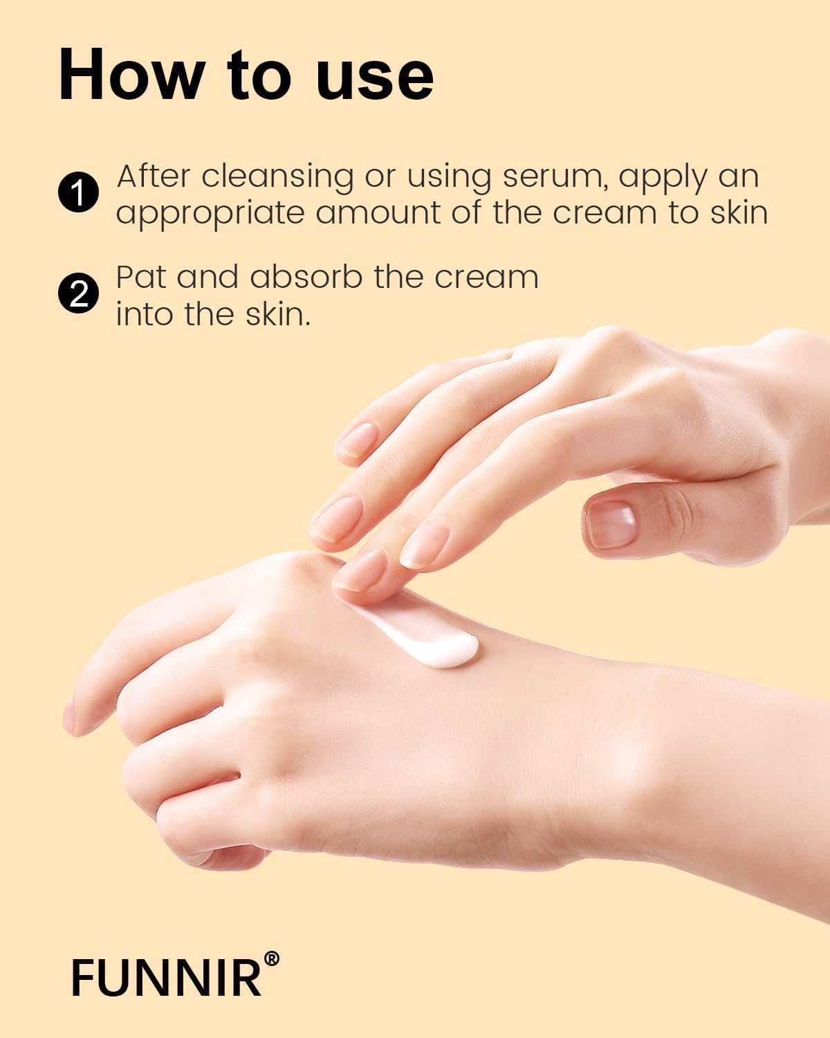 FUNNIR Snail Mucin Moisturizer 92% – Lightweight 100g Gel Cream for All Skin Types