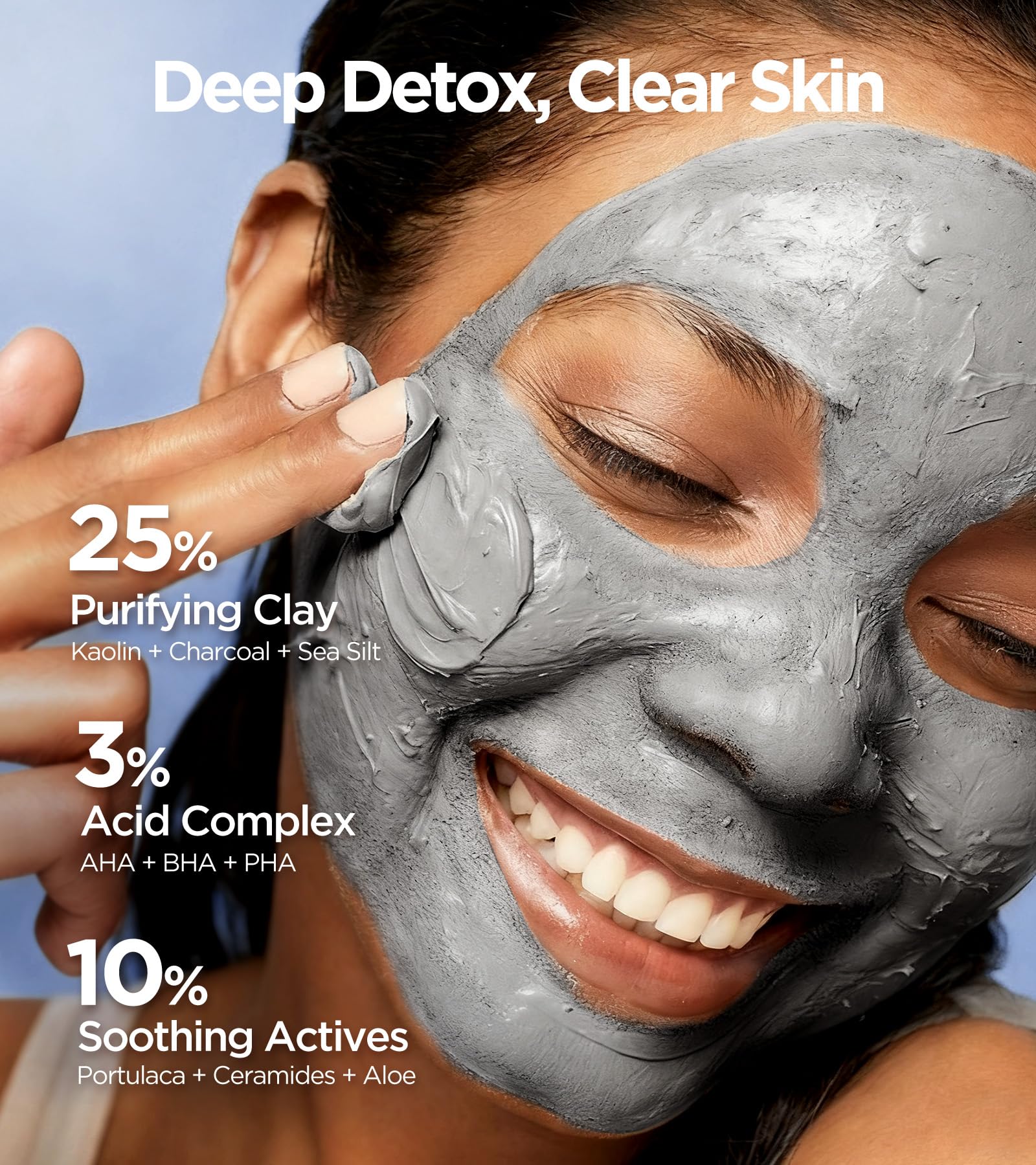 FunRoyal Glow Masks Set – Deep Detox Clay Mask + Overnight Hydration Mask with 10% Collagen