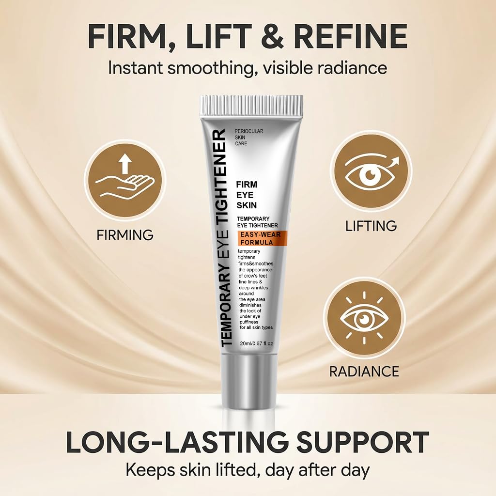 Fuputo Perfection Eye Tightener Cream – Instant Firming Eye Care (2PCS with 2 Brushes)