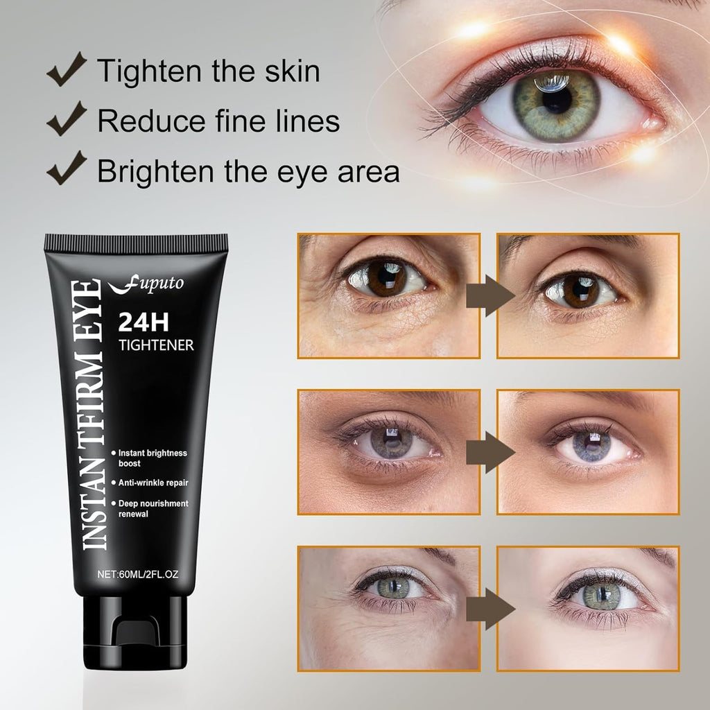 Fuputo Retinol Eye Cream – 60ml Brightening, Anti-Aging & Firming Under-Eye Moisturizer