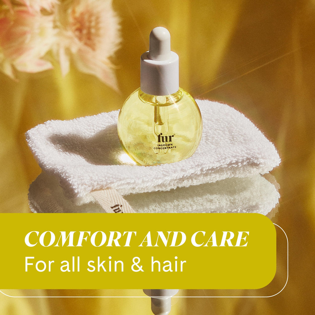 Fur Ingrown Concentrate: Exfoliating Oil Kit for Smoother Hair and Skin (0.5 fl oz)