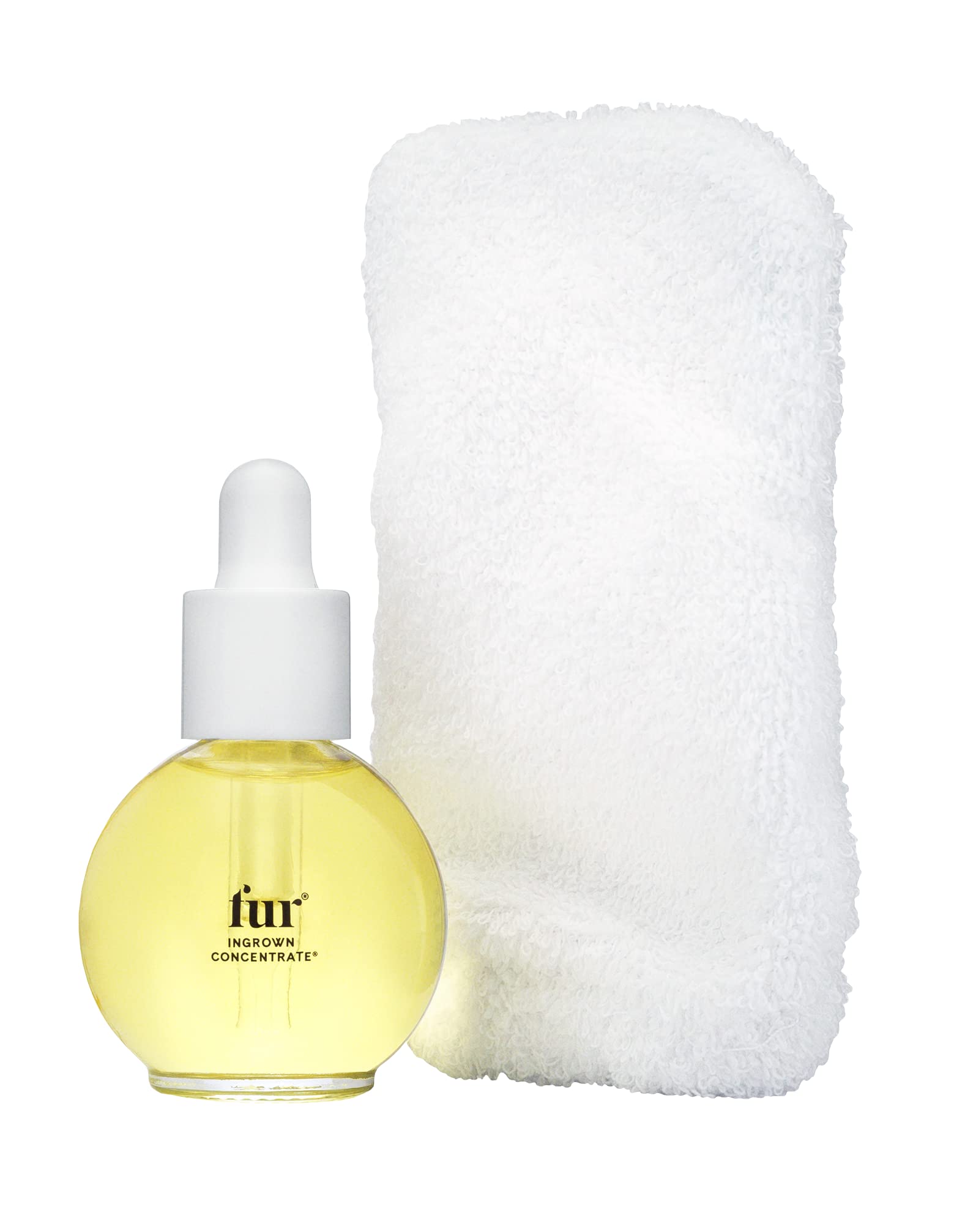 Fur Ingrown Concentrate: Exfoliating Oil Kit for Smoother Hair and Skin (0.5 fl oz)