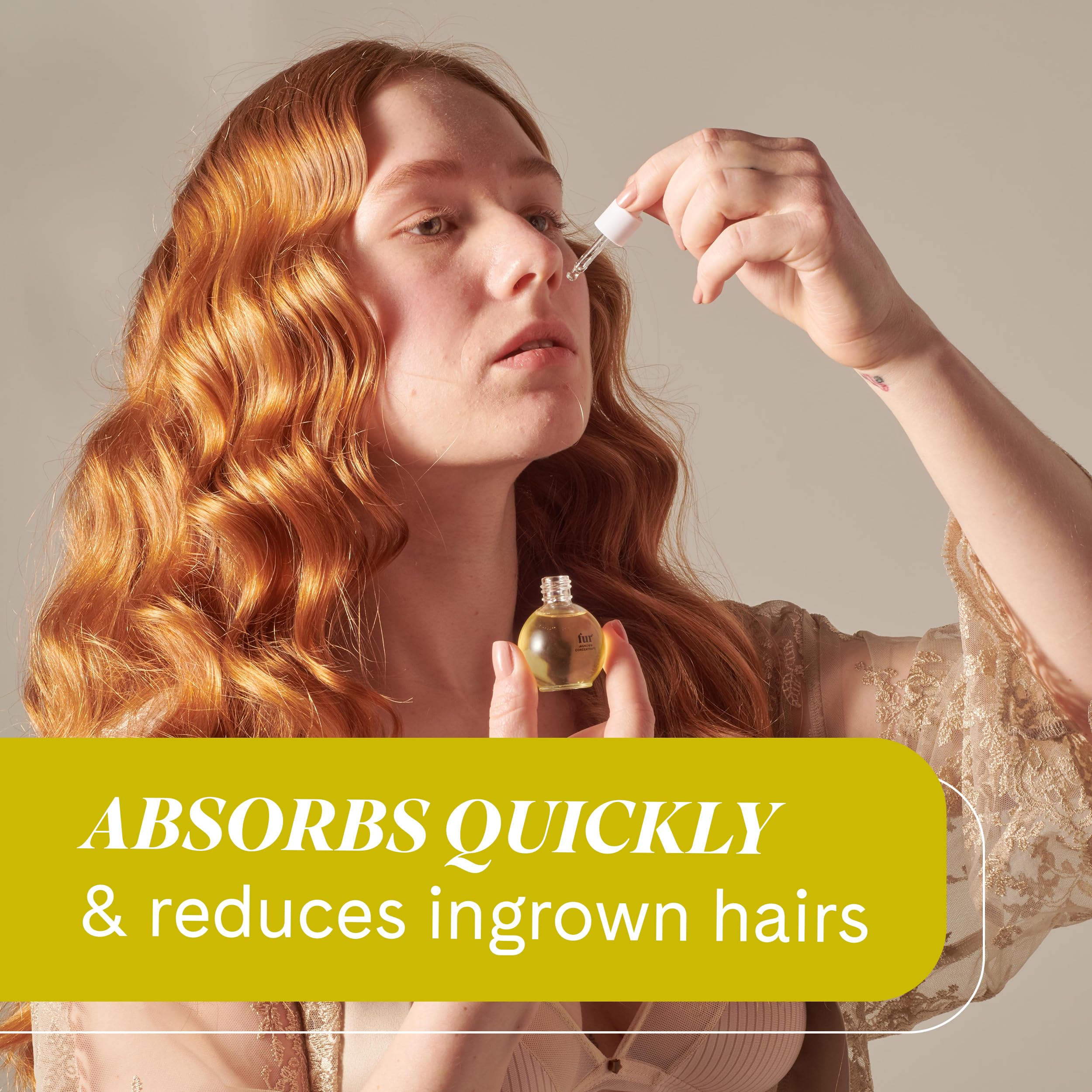 Fur Ingrown Hair Care Duo: Two-Step Preventative Oil & Concentrate (0.5 fl oz each)