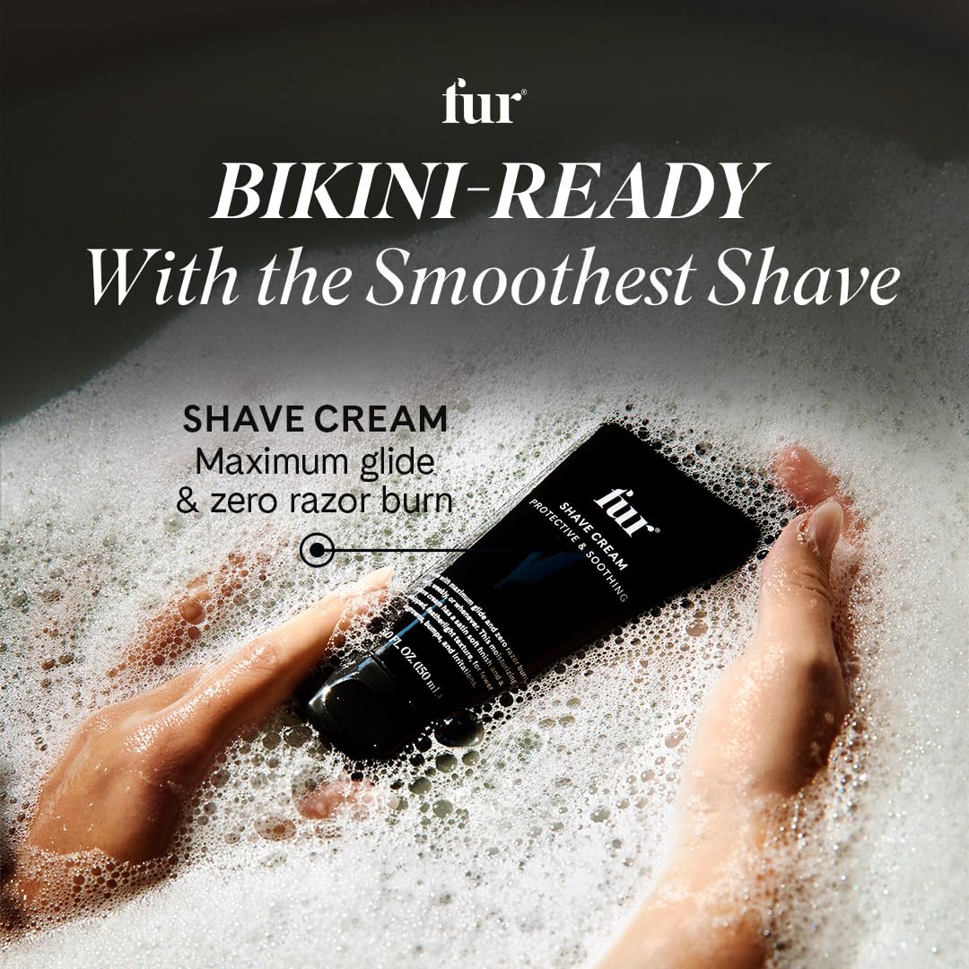 Fur Shave Cream: Moisturizing Shaving Cream for Smooth Skin and Less Irritation – 5 oz