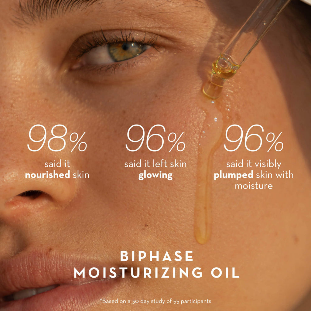 Furtuna Skin Biphase Moisturizing Oil – Hydration, Plumping & 360° Protection for Face, Neck & Décolletage | Vegan & Cruelty-Free