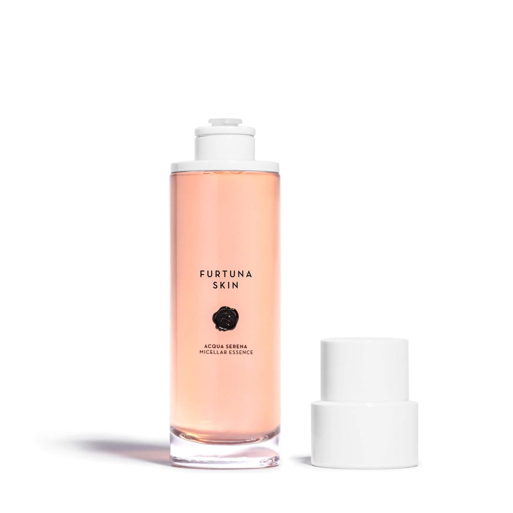 Furtuna Skin Micellar Cleansing Essence Water | Dual-Use Cleanser & Toner with Organic Botanicals