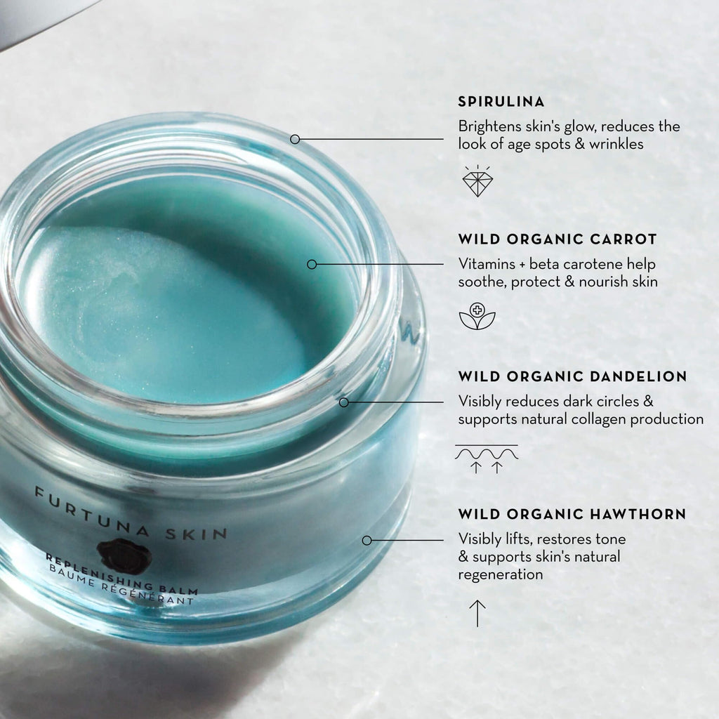 Furtuna Skin Rinascita Olive Replenishing Balm 18g – Overnight Hydration for All Skin Types